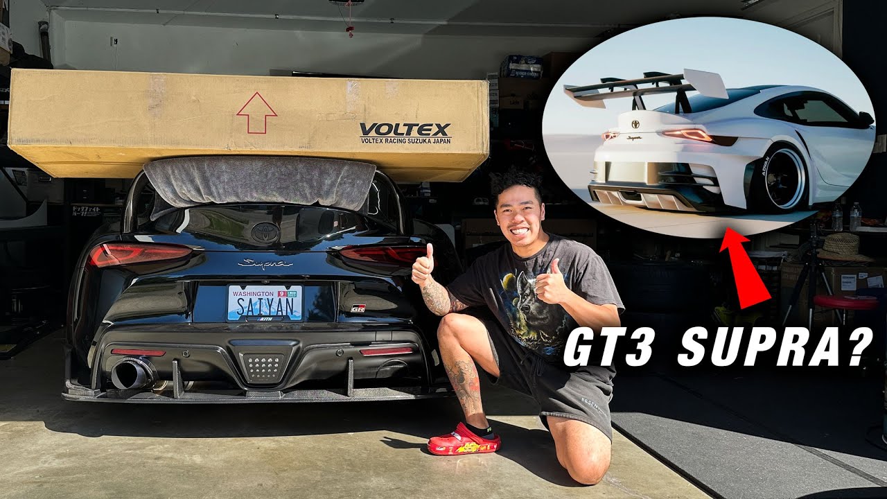 I finally got my DREAM BIG WANG for the SUPRA!