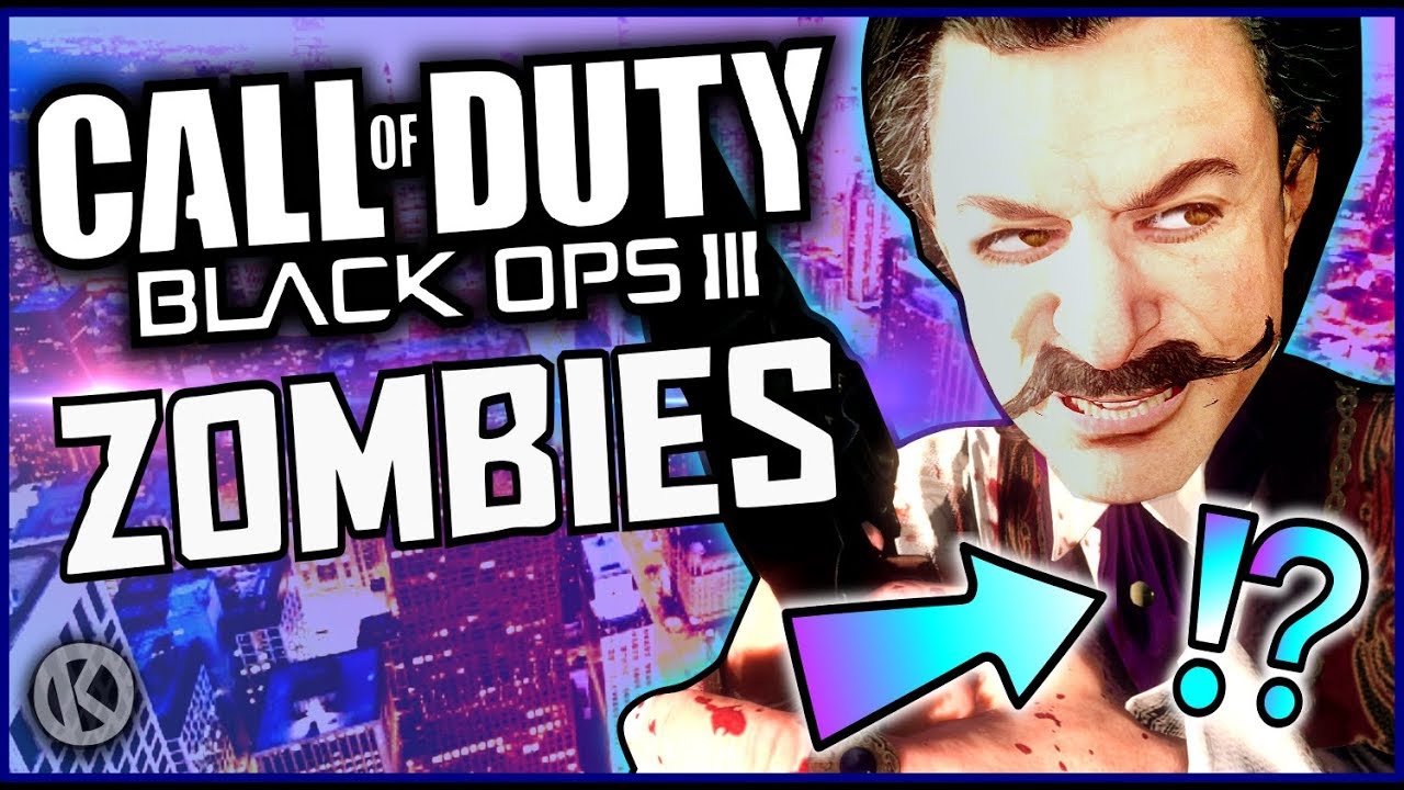 BO3 Zombies: Nero's Chewing Gum Fail (funny moments)
