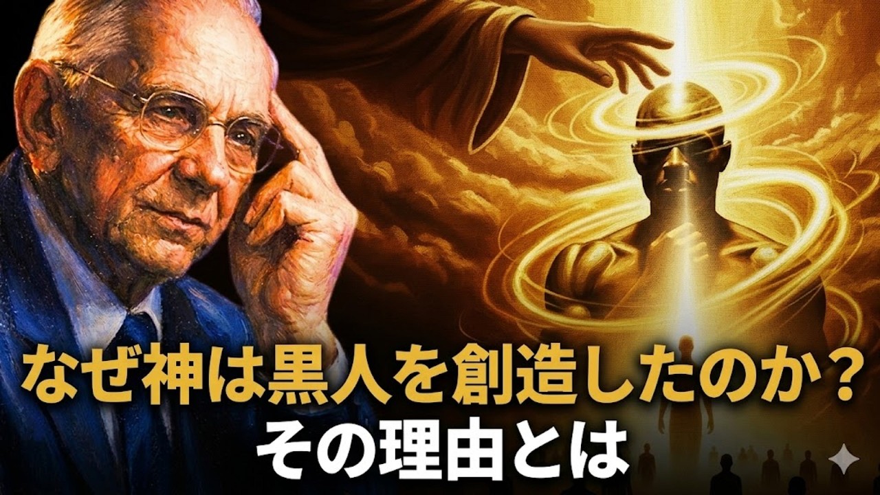 【99%が知らない】黒人が創られた本当の理由｜聖書に隠された神の計画｜エドガー・ケイシー【霊界の秘密】【死後の世界】