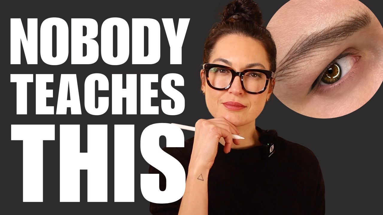 The Secret to Realistic Machine Hairstroke Brows