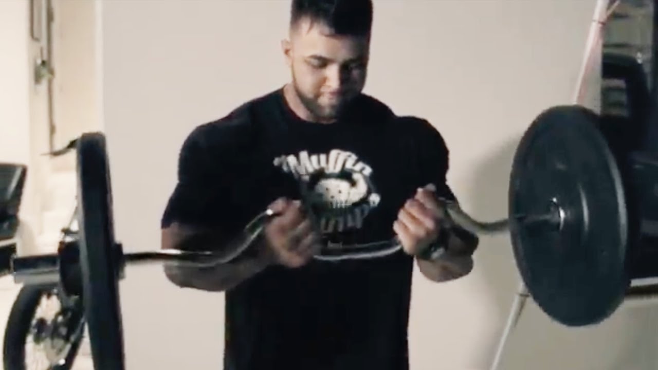 Regan Grimes Arm Workout with Nothing but a Barbbell