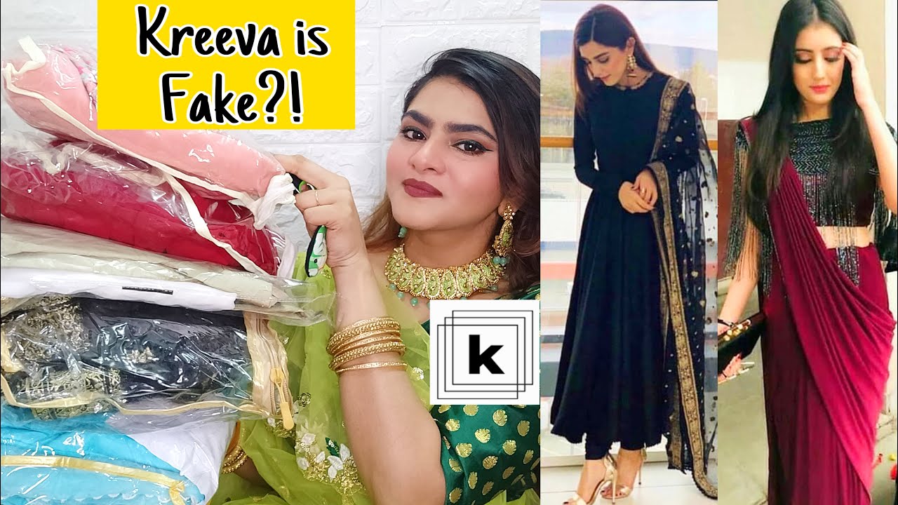 Kreeva-Latest Designer Haul | Designer suits,Lehengas,Sarees | Online shopping review | Ria Das