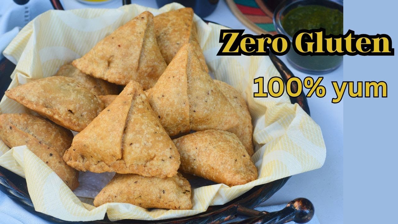How to Make Gluten Free SAMOSA | Easy Step by Step Samosa Recipe for Beginners | Zero Gluten