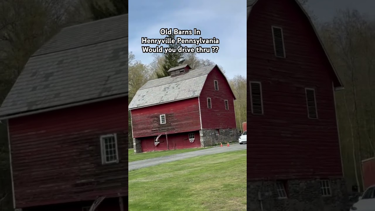 3 Old barns #sightseeing #travel #biker #rv #nature #barn #roadtrip ##driving