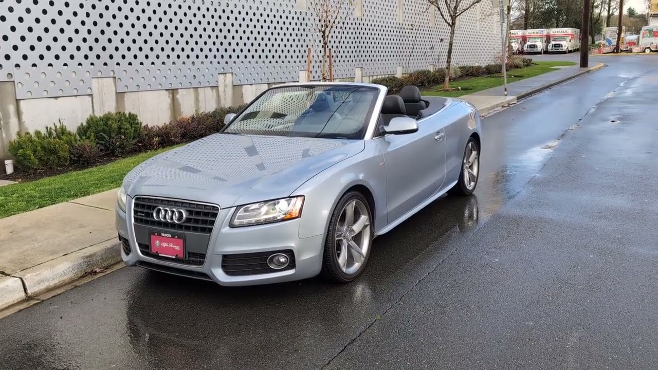 2010 Audi A5 2.0T Cabriolet S line Premium quattro.