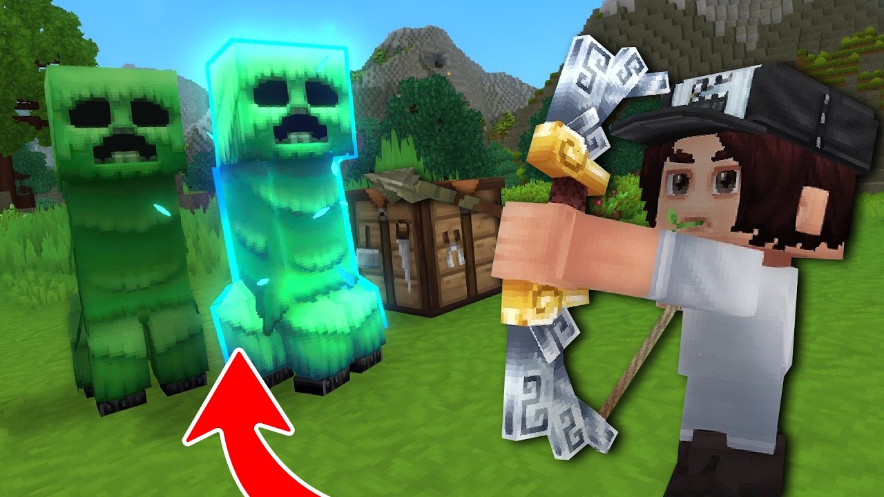 ДОБАВИЛИ КРИПЕРОВ в ХАЙТЕЙЛ! — Обзоры модов Hytale #1