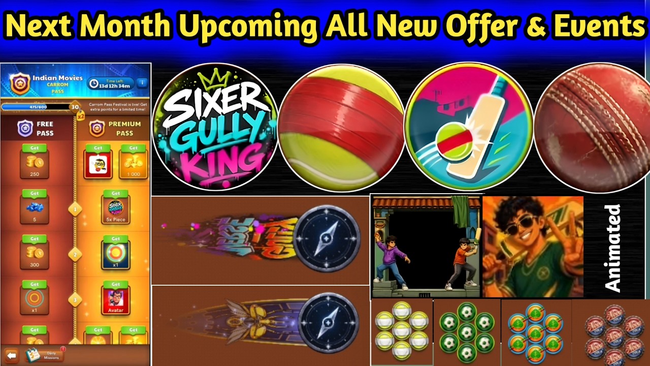 Next Month Upcoming All New Offer & Events😱 || New Animated Avatar & Frame Full Details Don't Miss 🔥