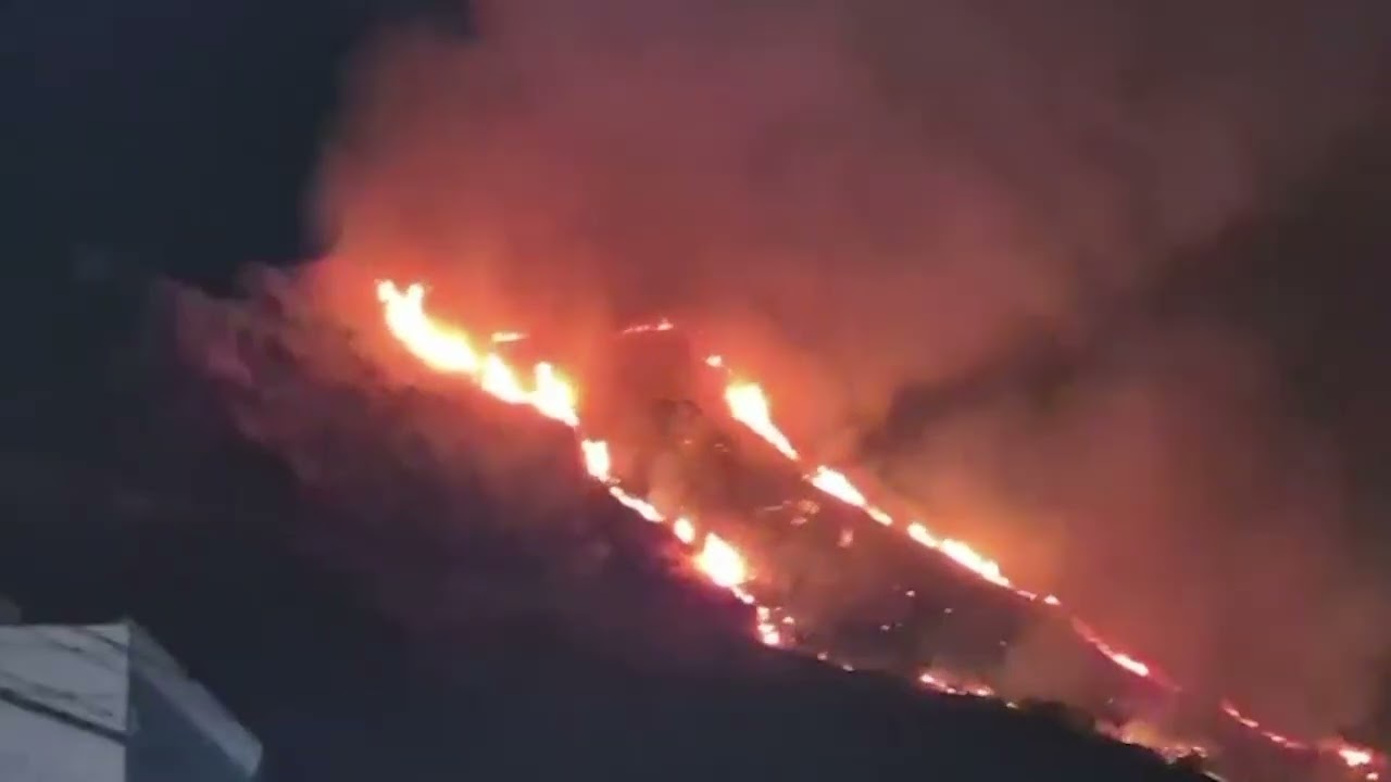 Incendios registrados en las últimas horas