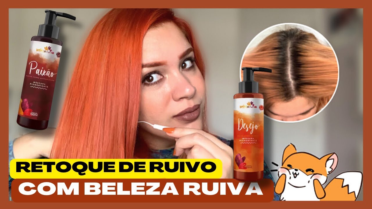 Retoque de ruivo em com Beleza Ruiva
