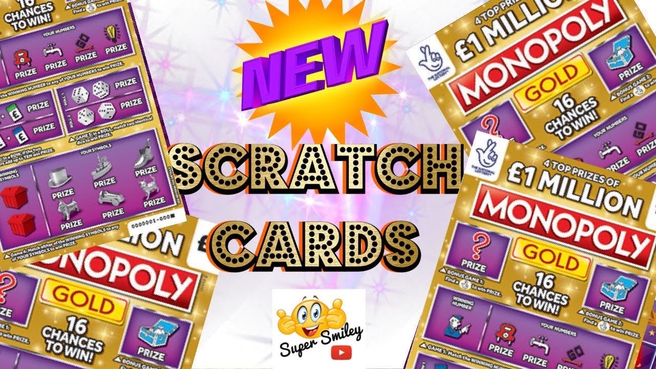 🎩 🎩 🎩 New Monopoly Gold Scratch Cards 🎩 🎩 🎩