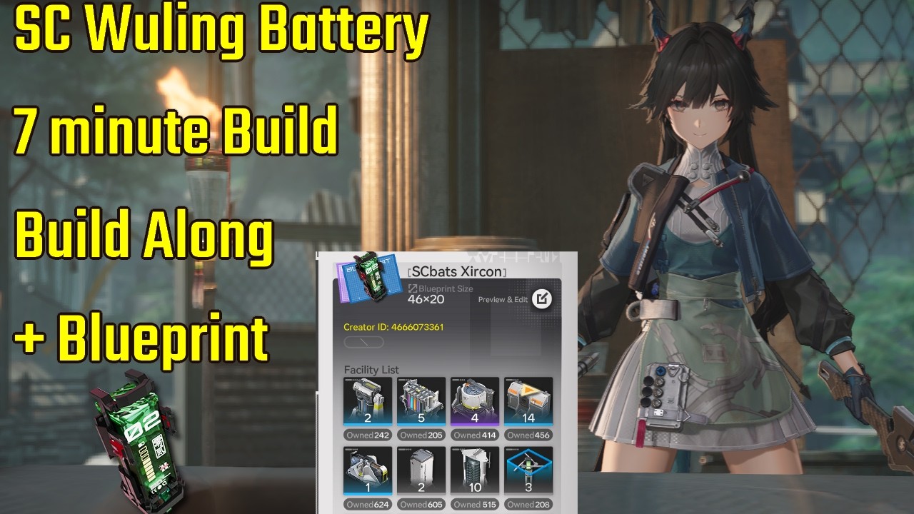 SC Wuling Battery Blueprint (Build Along)