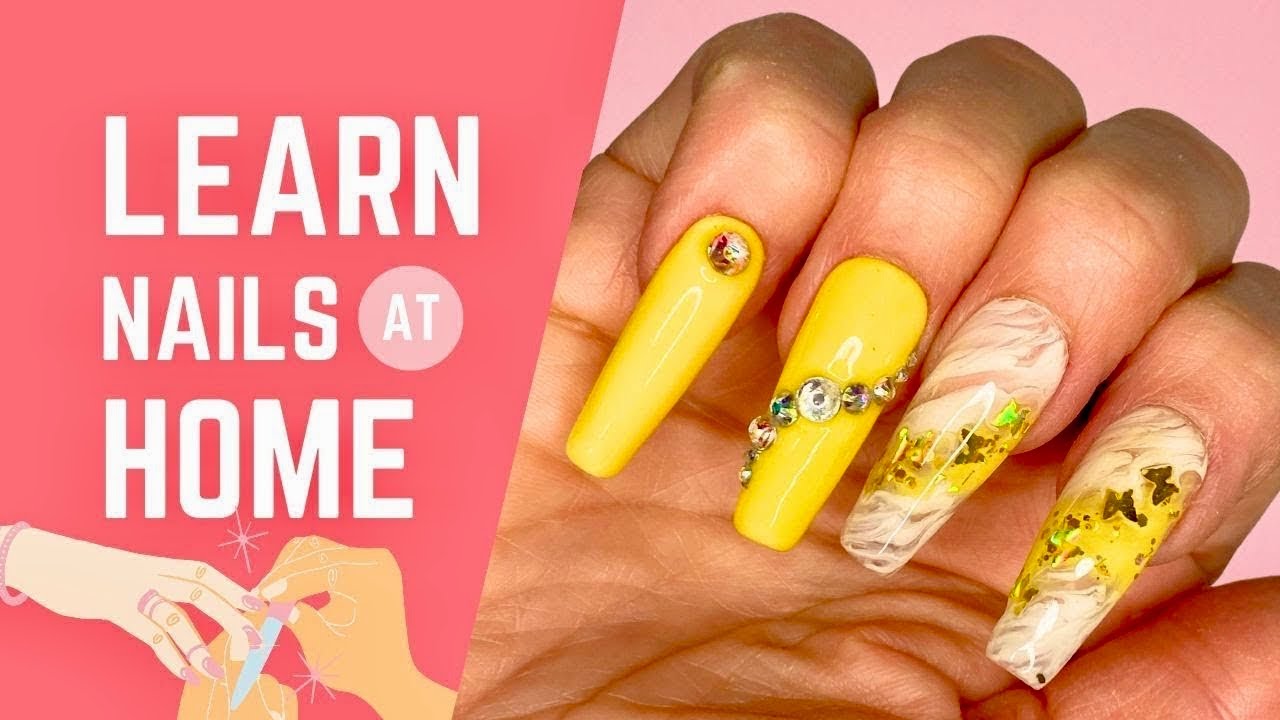 DIY...Press On Nails & two  ways to apply them.