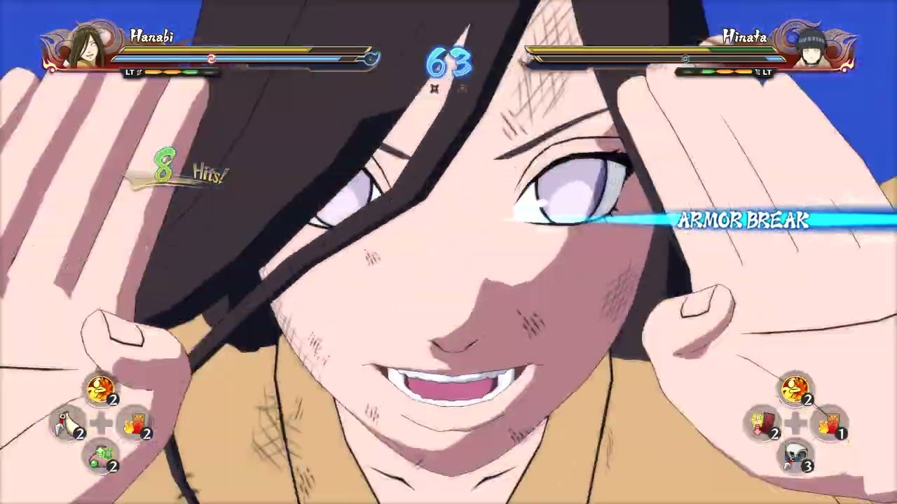 Hanabi vs Hinata (Part 1) - Naruto Shippuden Ultimate Ninja Storm 4 Road to Boruto