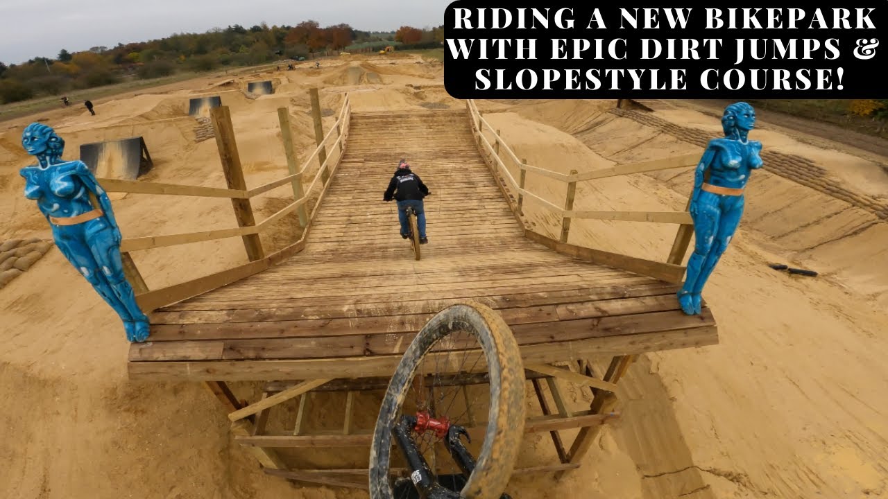 Epic day shredding the new dirt jumps & Slopestyle course at phoenix bike-park!
