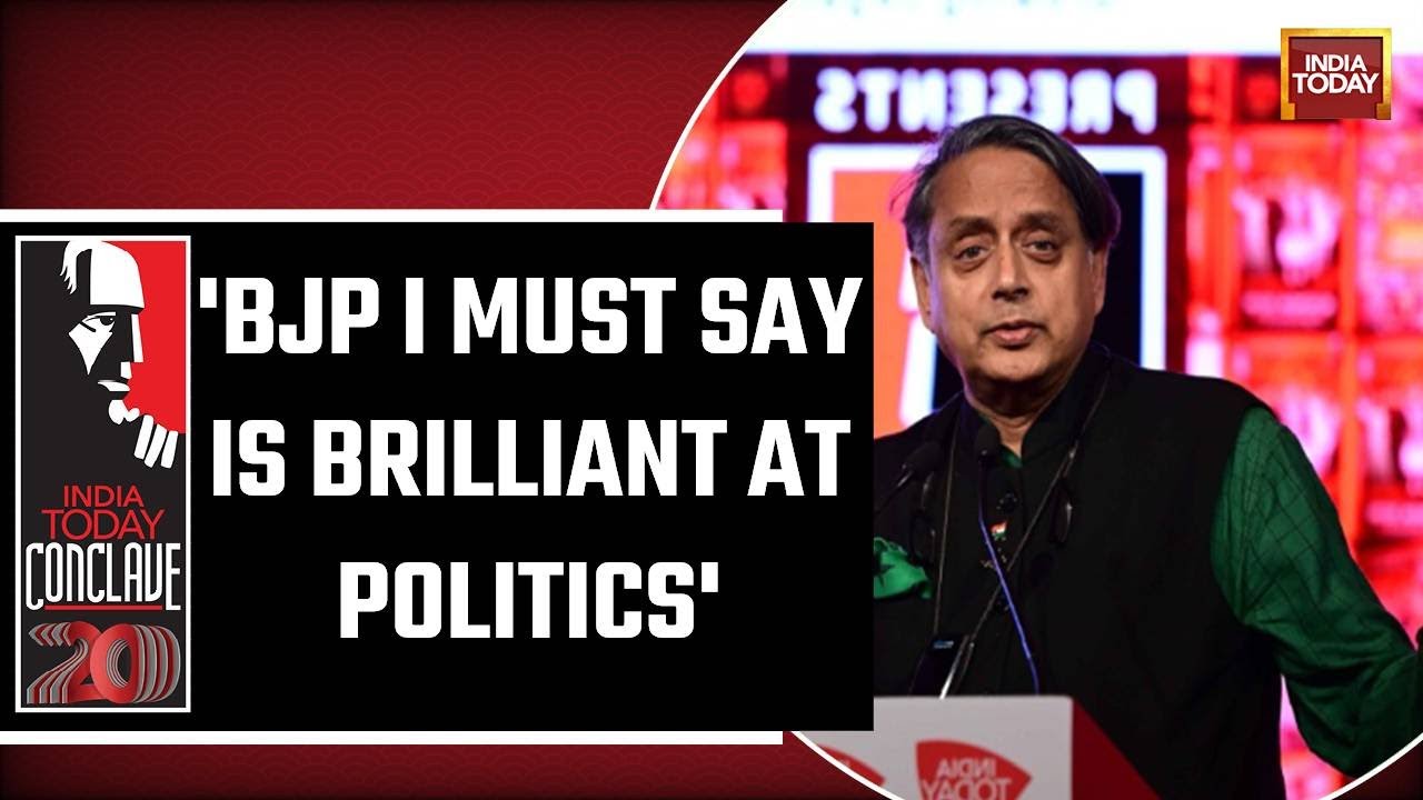 Shashi Tharoor: 'BJP Blamed Rahul Gandhi For Something He Never Said' |india Today Conclave 2023