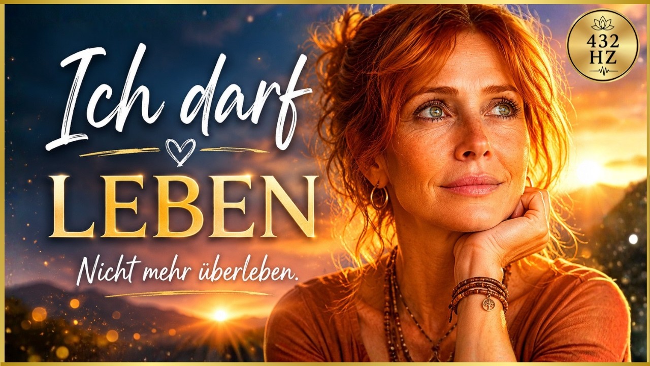 Vom Überleben in dein Leben | 432 Hz Musik | Deutsches Lied | Heilung beginnt in DIR