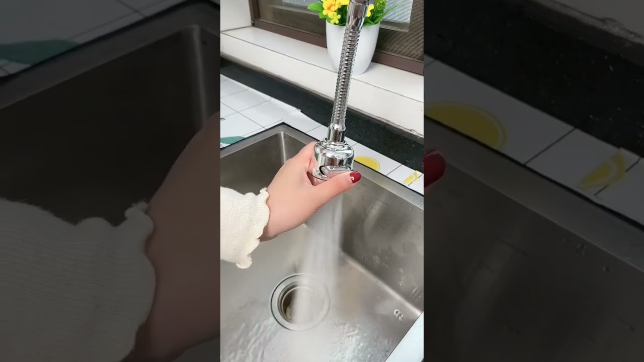 Rotating Water-Saving Sprinkler | Rotating Kitchen Sink Tap 