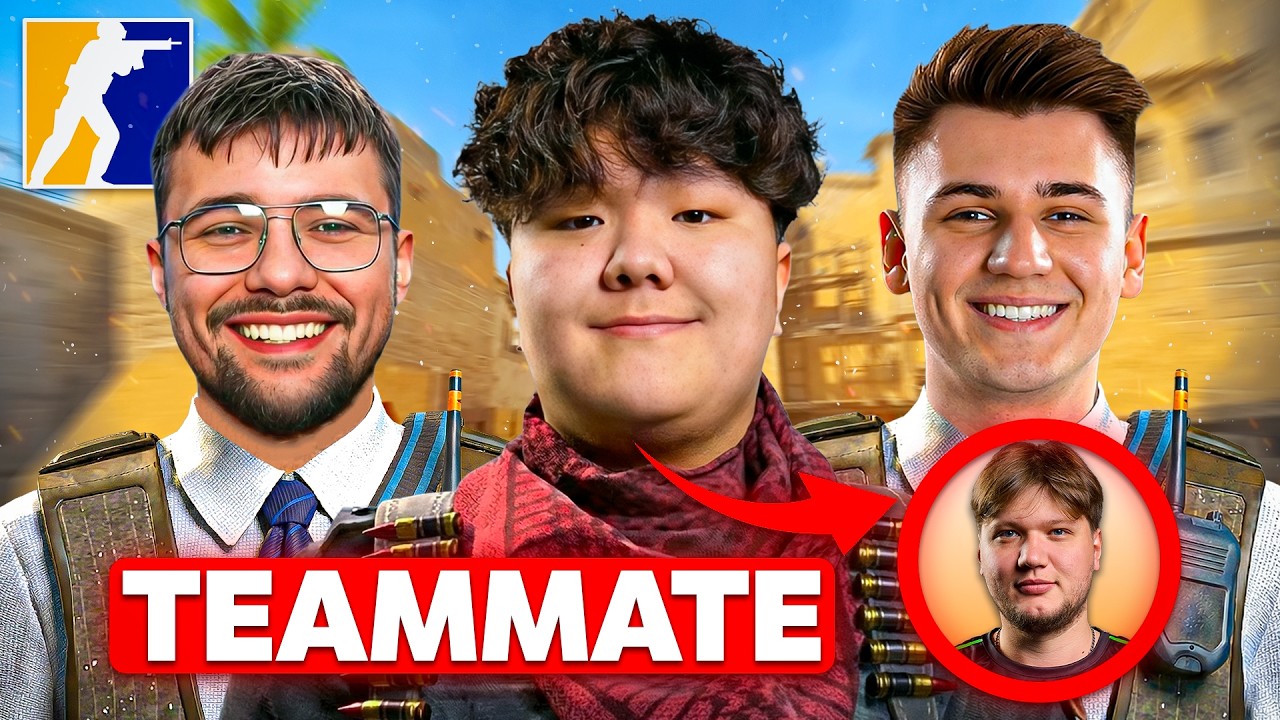 TOM + GOOFY ZAGRALI MECZ NA TEAMMATE S1MPLE'A *MZINHO*