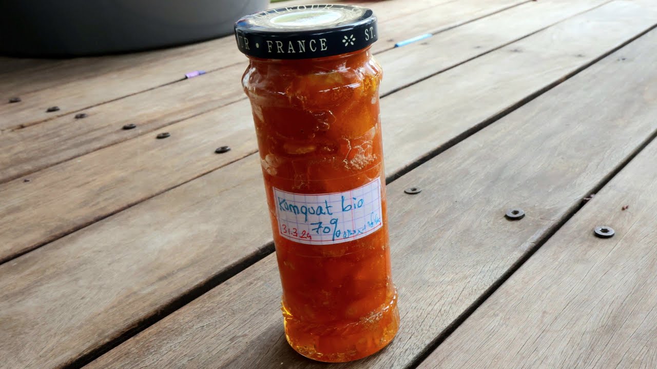 ריבת תפוז סיני קומקוואט Confiture de Kumquat