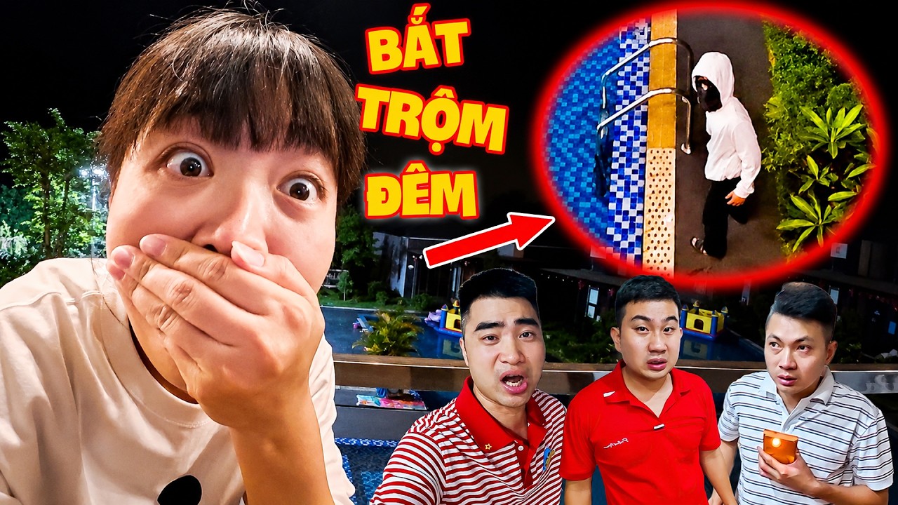 Gấu Đỏ TV - Hậu Trường Đi Quay Video Thử Th&aacute;ch - H&agrave; Sam Ph&aacute;t Hiện C&oacute; Trộm Đột Nhập Villa Trong Đ&ecirc;m