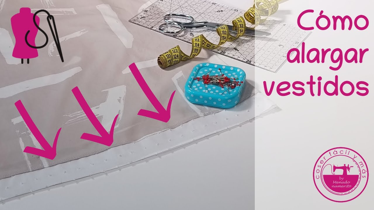 C&oacute;mo alargar un vestido: arreglos de costura f&aacute;ciles