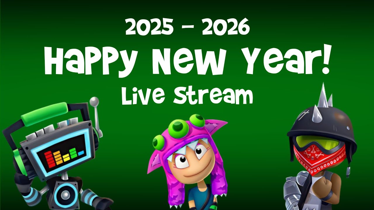 Countdown Happy new years Live Stream