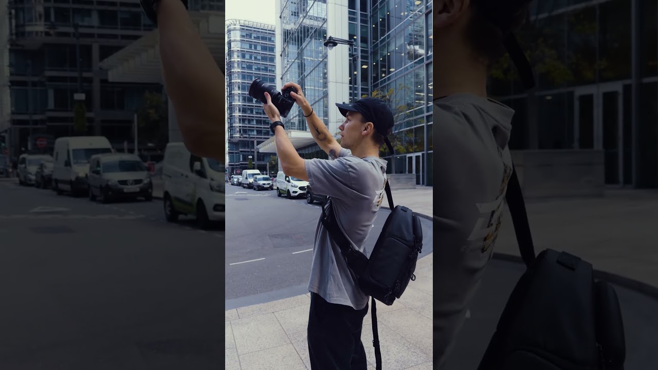 TARION camera sling bag, the city explorer's best companion. Creator @tomas.milinavicius 