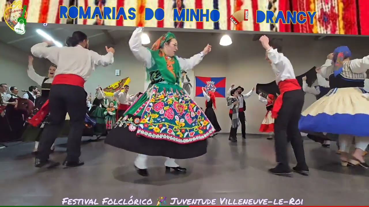 Rancho Folclórico Romarias do Minho de Drancy 🎈Festival em Villeneuve-le-Roi