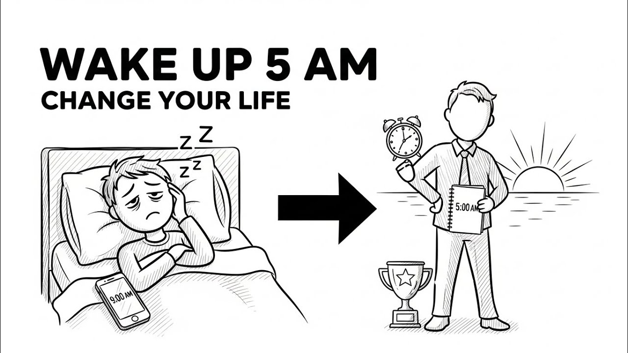 How walking up at 5 am can  change your life forever