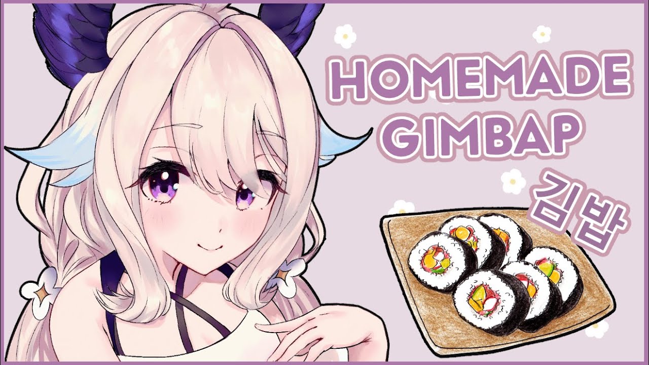 【BOENNAPPETIT】Homemade Gimbap (김밥)【NIJISANJI EN | Enna Alouette】