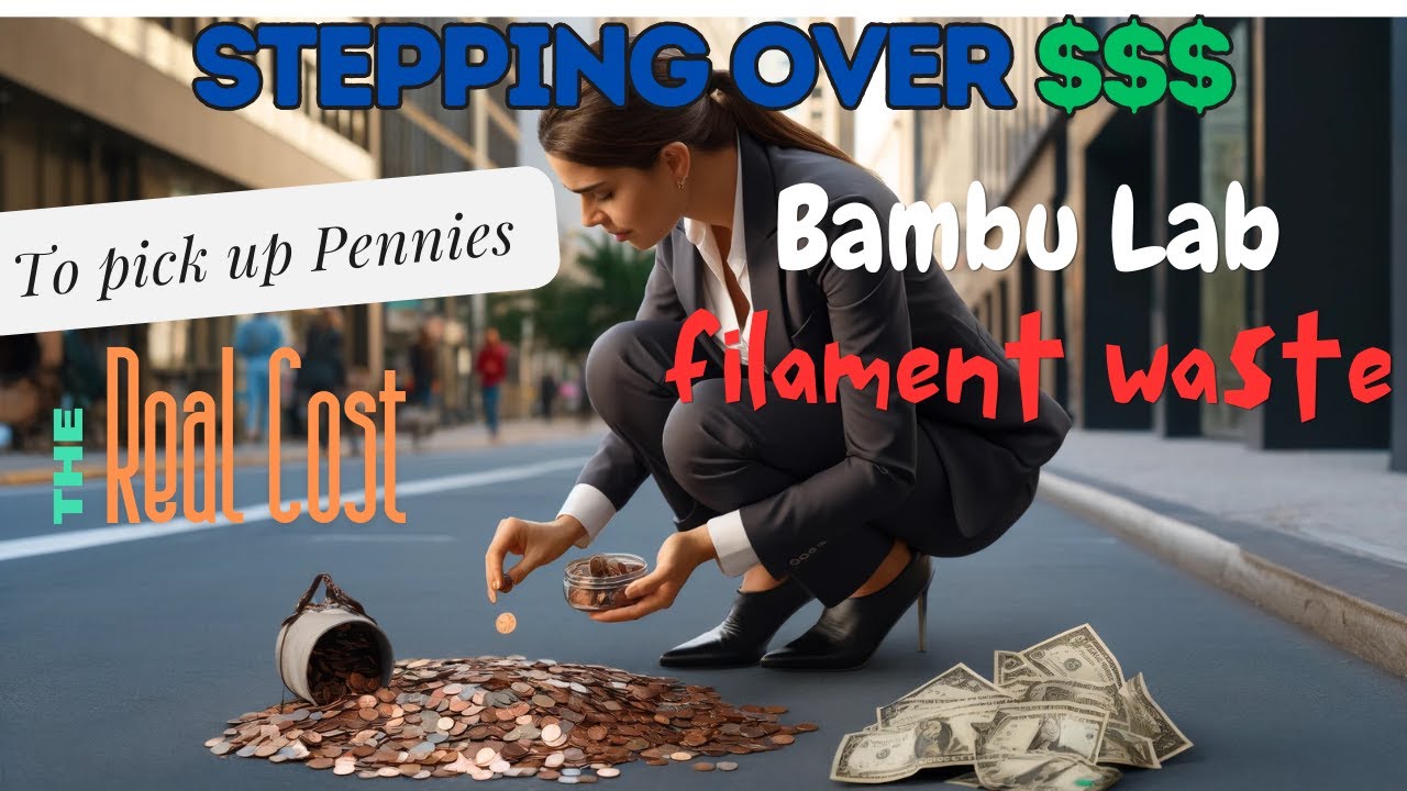 Dollars and Cents, Bambu Lab's Filament Waste True Cost.
