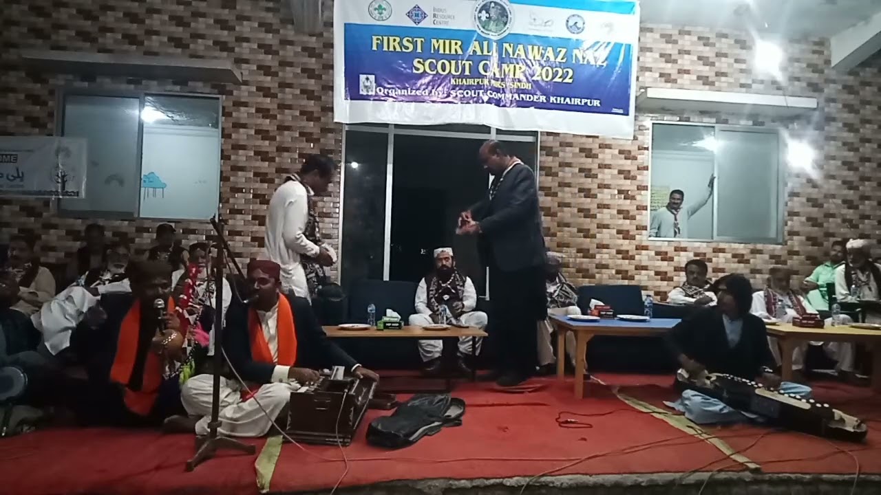 Aya Mukh wekharn Sindh Musical Program at Scout Camp Drib Mehar Shah#musicalProgram #ScoutCamp