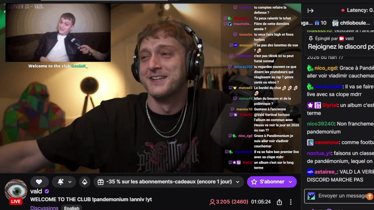 PREMIER STREAM DE VALD SUR TWITCH ! (Samedi 28 mars 2026) - Rediff