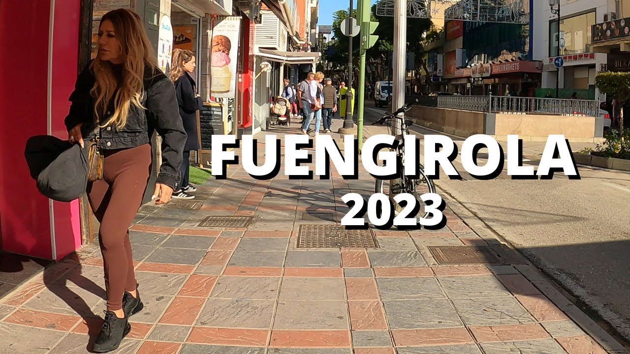 Fuengirola Spain Town Center January 2023 Malaga Costa Del Sol #andalucia