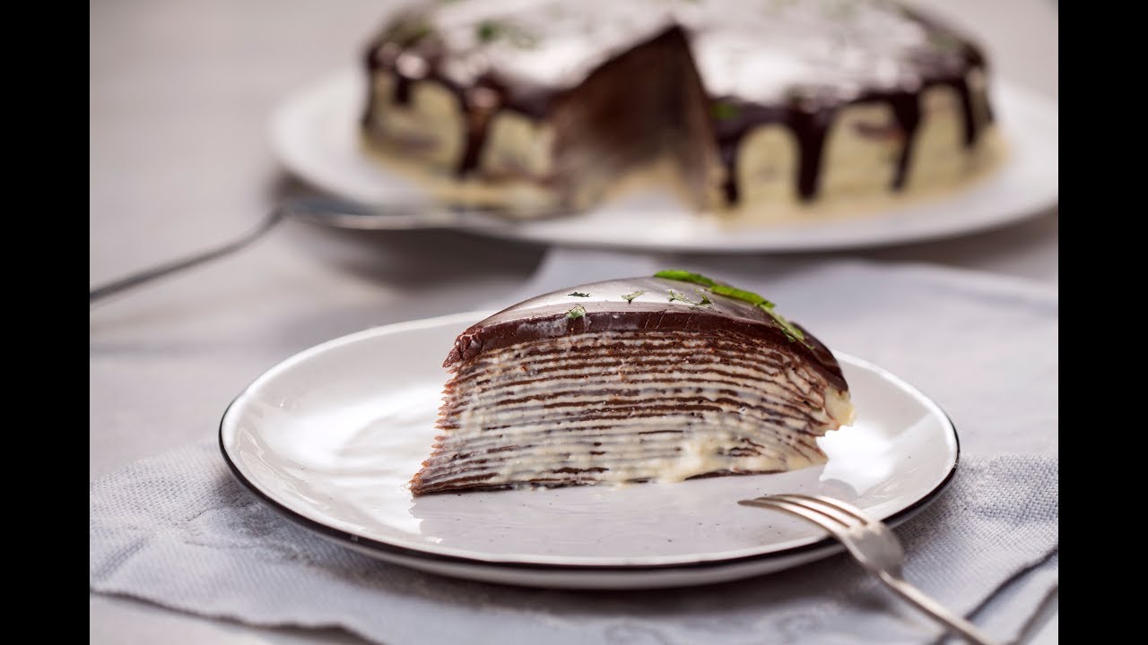 Торта от шоколадови палачинки | Нещо сладко с Павел Павлов | 24Kitchen Bulgaria