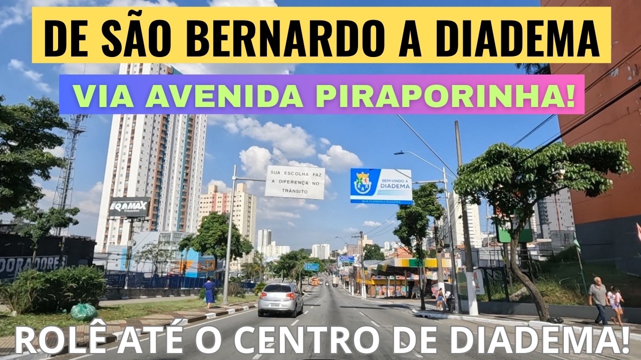 De São Bernardo ao Centro de Diadema: Nosso Passeio pelo Grande ABC - São Paulo