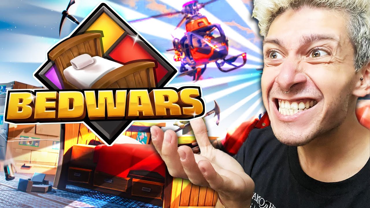 GIOCO LE BEDWARS SU FORTNITE .. MA IL FINALE È INASPETTATO !!