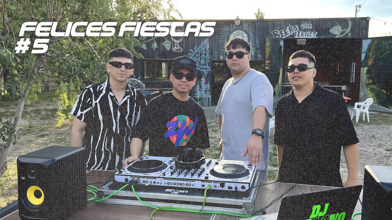FELICES FIESTAS 5 (Set Live) - DJ Luc14no Antileo, Cossio, Eze Hernandez, Franco Ulloa | LaPachangax