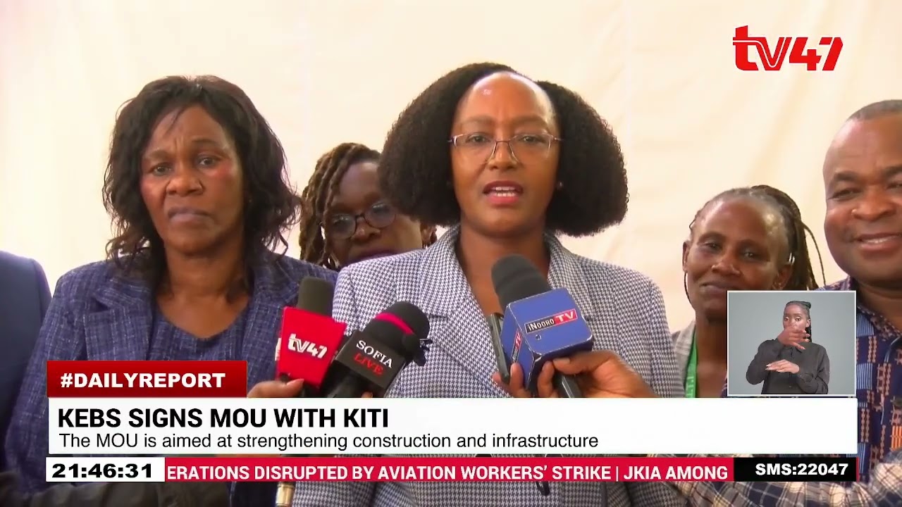 KEBS and KITI partner to enhance standards in the construction industry