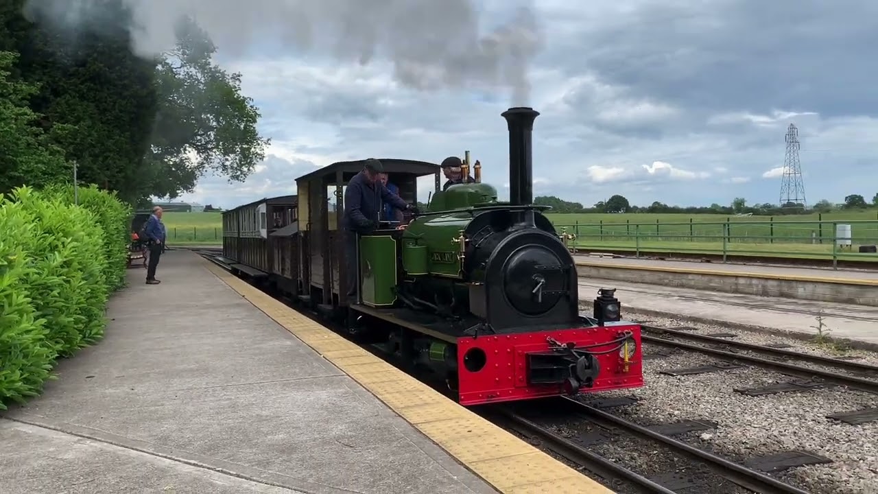 ‘Quarry’ Hunslet ‘Jack Lane’ (0-4-0ST, 3904/2005) at Statfold Barn Railway, May 2022