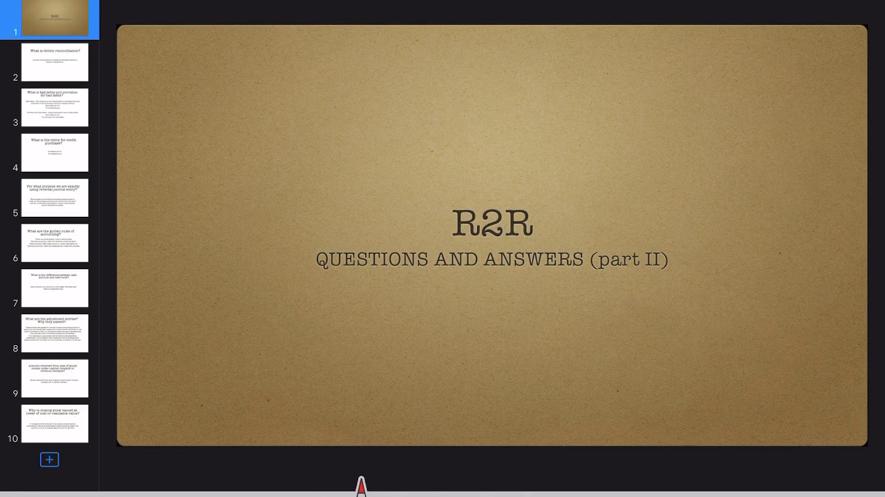 R2R questions and answers (partII)