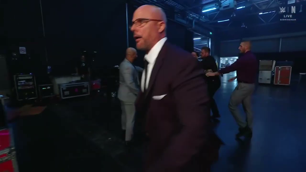 Roman Reigns Attack's Bronson Reed And Bron Breakker Backstage - WWE RAW 08/25/2025