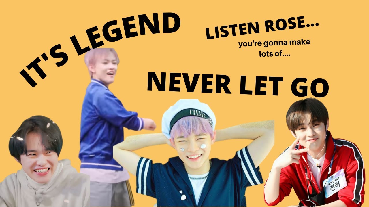 Zhong Chenle speaks English