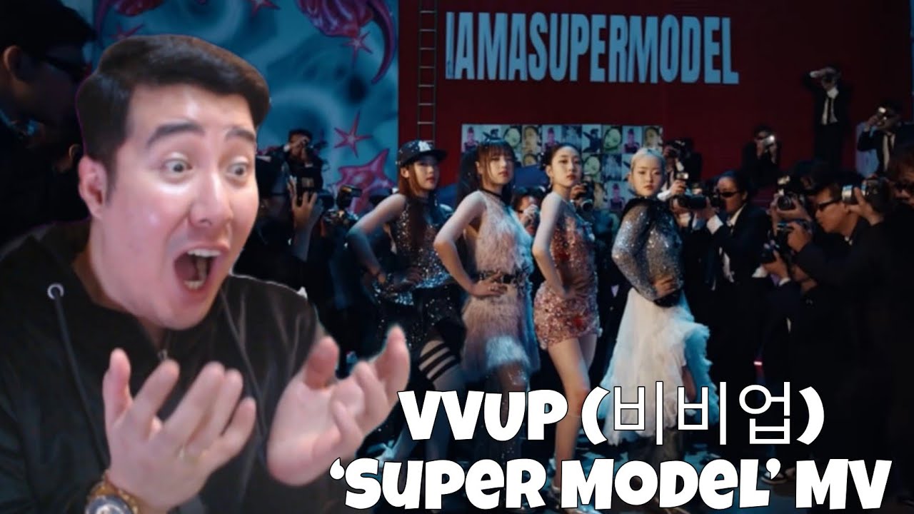 ВВУП (비비업) клип "Супер модель" | РЕАКЦИЯ