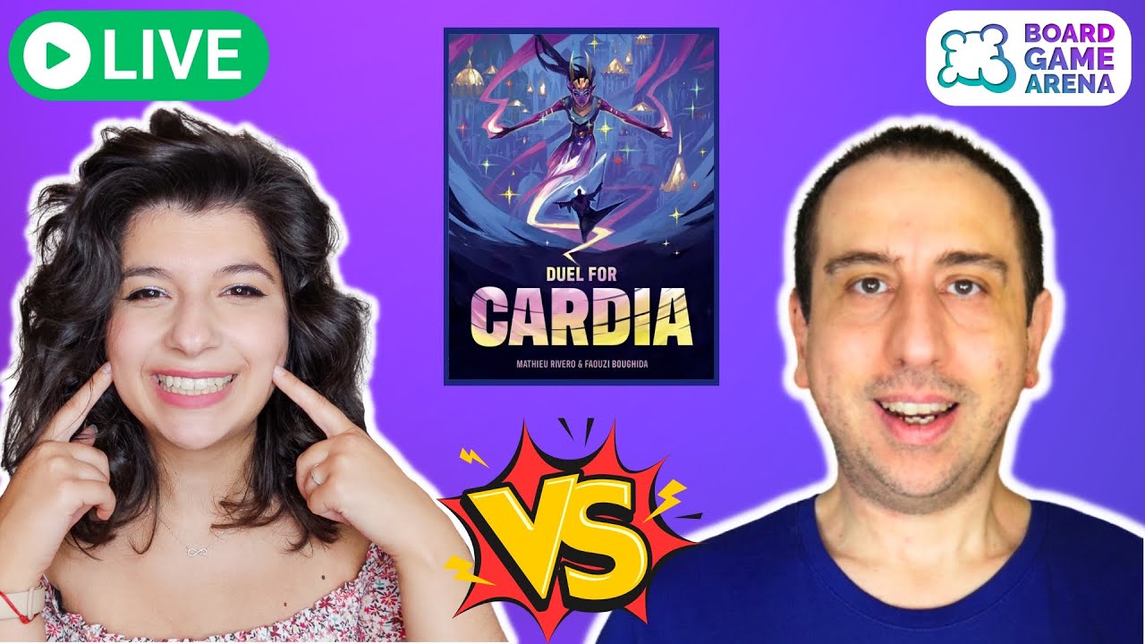 Partita Live a Duello per Cardia su Board Game Arena