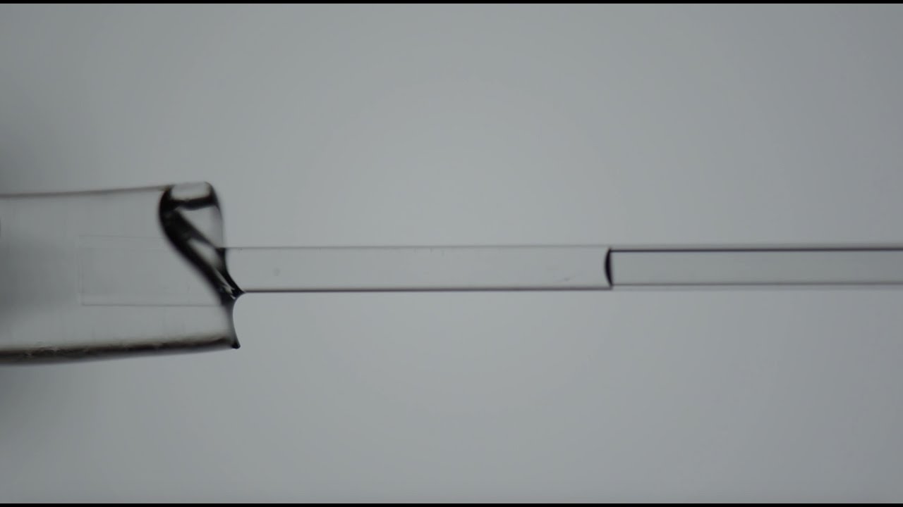 4.1 Capillarity and viscosity - Capillary number