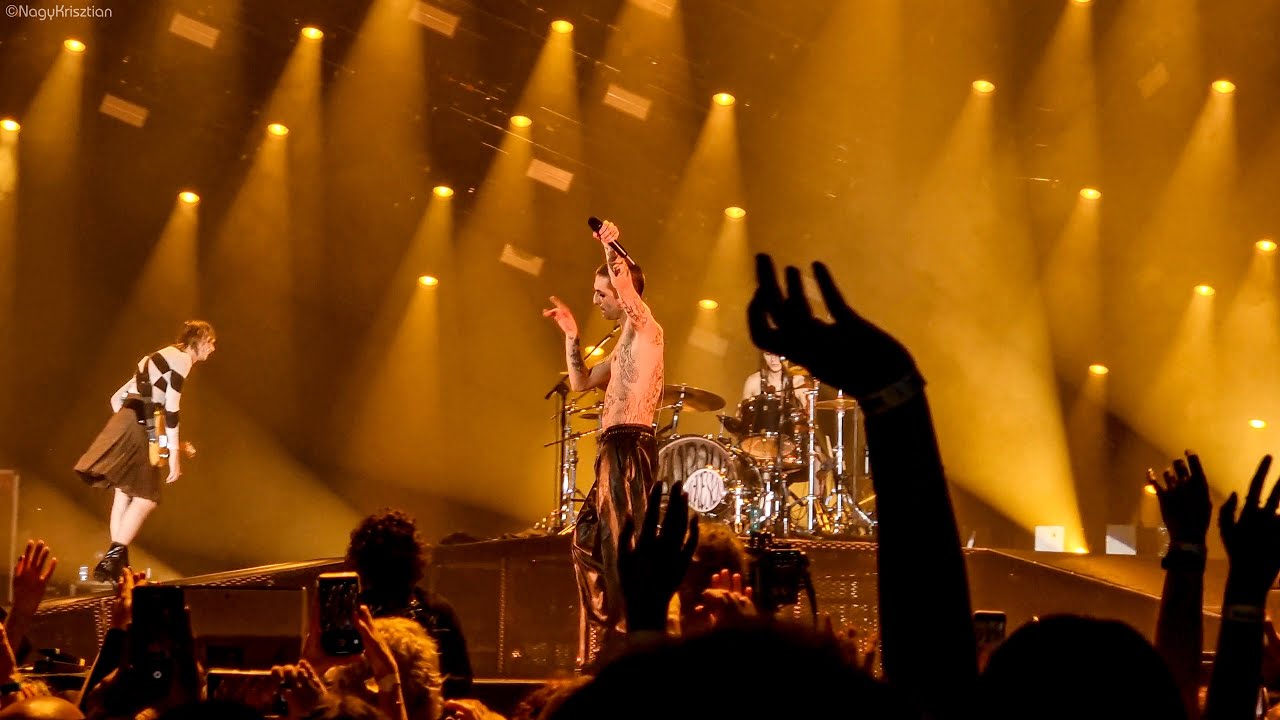 Måneskin - I wanna be your slave, Loud Kids Tour, Budapest, Hungary 16/05/2023