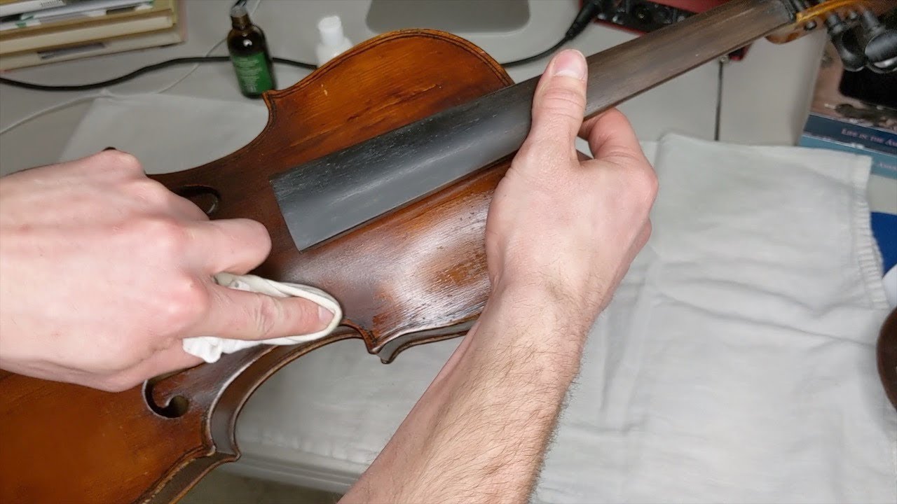 Violin Cleaning - [ASMR] - easy listening