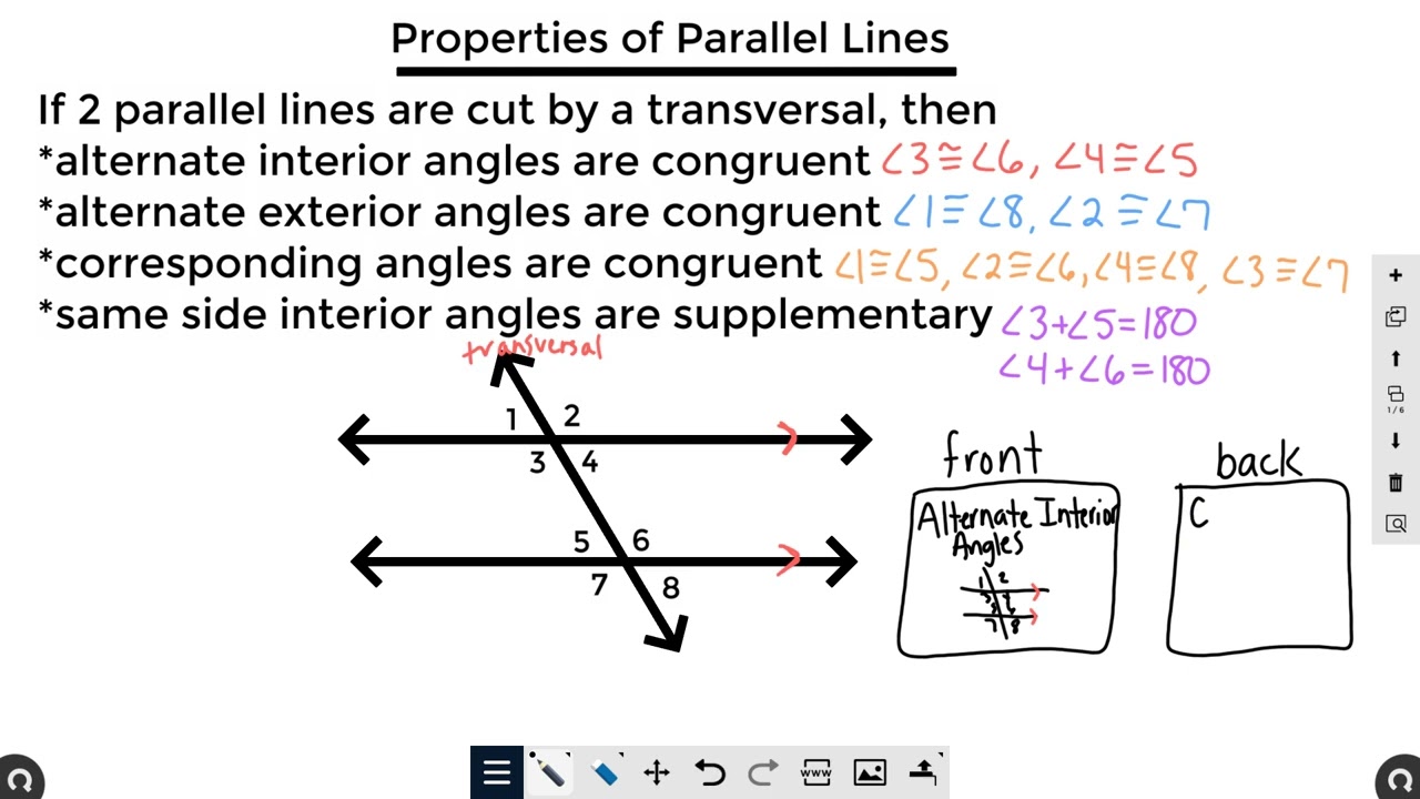 Parallel Lines and Transversals