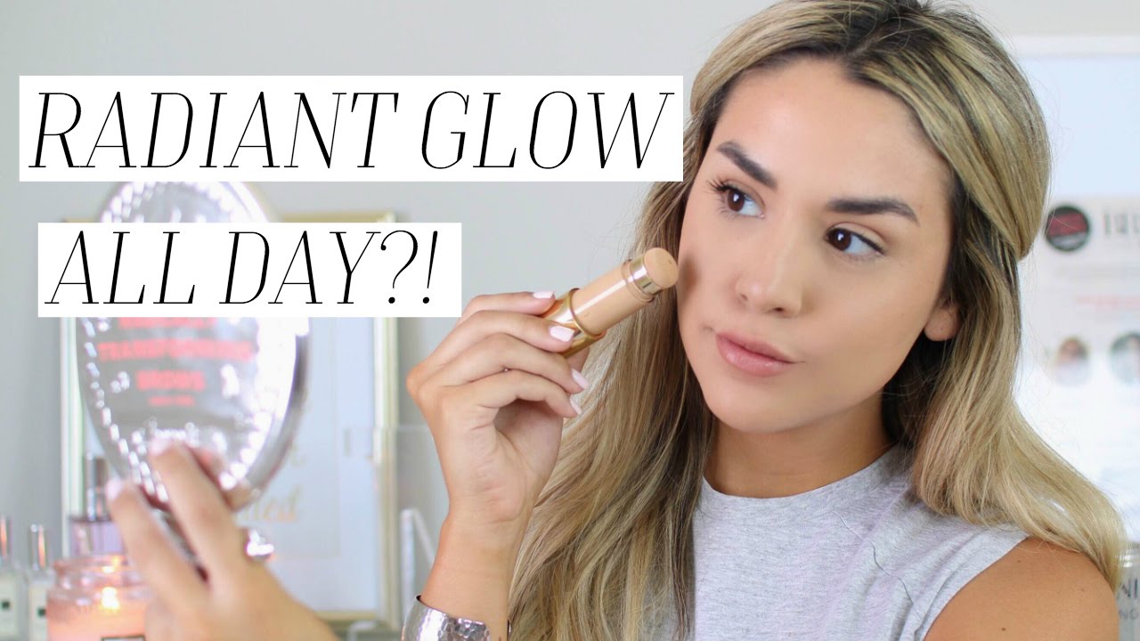 BEST SUMMER GLOWING FOUNDATION?! FIRST IMPRESSION REVIEW & DEMO